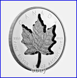 2023 $20 Canada Super Incuse Maple Leaf Black Rhodium Ngc Pf70 Silver Rev Proof