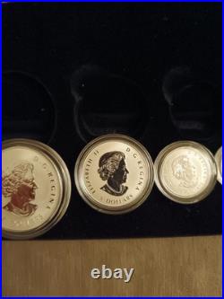 2023 35th Anniversary Silver Maple Leaf 5-Coin Fractional Set Canada