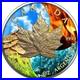 2023 4 Elements Holographic Maple Leaf 1oz Silver Coin