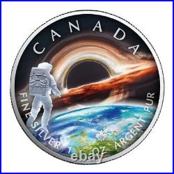 2023 $5 Earth The Universe 1oz Silver Maple Leaf Coin