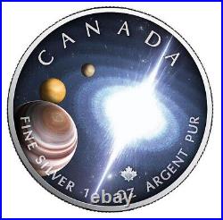 2023 $5 Pulsar The Universe 1oz Silver Maple Leaf Coin