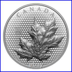 2023 $50 Maple Leaf UHR Silver Maple Leaf PF 70 UC Canada 999 Pure Coin 5 oz
