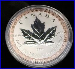 2023 Canada 35th Anniversary Silver Maple Leaf Silver Proof Fractional Set