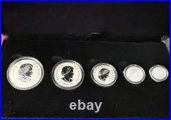 2023 Canada 35th Anniversary Silver Maple Leaf Silver Proof Fractional Set