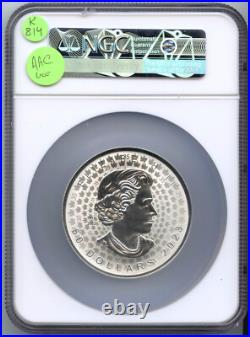 2023 Canada $50 Maple Leaf 5 oz Silver NGC PF70 First Day Ultra High Relief K814