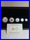 2023 Canada Fine Silver Fractional Set 35th Anniversary Silver Maple Leaf. 9999