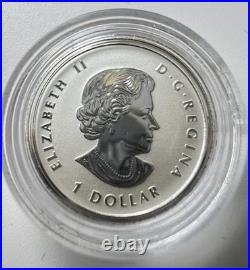 2023 Canada Fine Silver Fractional Set 35th Anniversary Silver Maple Leaf. 9999