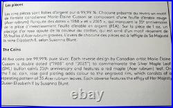 2023 Canada Fine Silver Fractional Set 35th Anniversary Silver Maple Leaf. 9999 2023 Canada Fine Silver Fractional Set 35th Anniversary Silver Maple Leaf. 9999