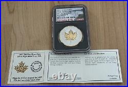 2023 Canada Silver Maple Leaf 1 oz Silver Proof UHR ULTRA HIGH RELIEF NGC PF70