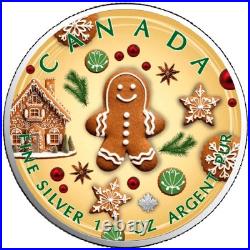 2023 Christmas Bakery 1oz Silver Maple Leaf Coin