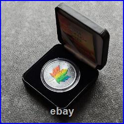 2023 Maple Leaf 1 oz Silver Silver 4 Four Seasons Canada Canada ONLY 250 BU Cert. 2