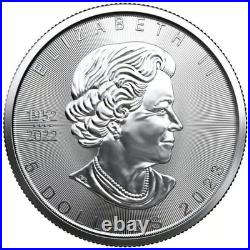 2023 RCM Black Hole Universe Holographic Maple Leaf 1oz Silver BU Coin