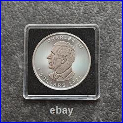 2024 1 oz Silver Maple Leaf Dragon of Love Canada Canada Silver Dragon ONLY 250