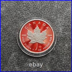 2024 1OZ Silver Canada Maple Leaf Space Red Etui Certificate NEW ONLY 250pc #3 2024 1OZ Silver Canada Maple Leaf Space Red Etui Certificate NEW ONLY 250pc #3
