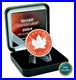 2024 1OZ Silver Canada Maple Leaf Space Red Etui Certificate NEW ONLY 250pc #5