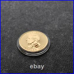 2024 1OZ Silver Maple Leaf 24kt Space Gold Canada Canada NEW ONLY 500 BU