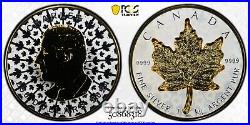 2024 Canada 1 Kilo Silver Coin Super Incuse Maple Leaf First Strike PCGS PR70