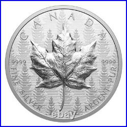 2024 Canada $20 1oz Silver Maple Leaf Pulsating Forest UHR