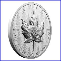 2024 Canada $20 1oz Silver Maple Leaf Pulsating Forest UHR