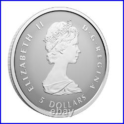 ­ 2024 Canada Flag 60th Ann. Fractional 1.90 oz Silver Coin Set Mintage of 3500