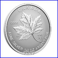 ­ 2024 Canada Flag 60th Ann. Fractional 1.90 oz Silver Coin Set Mintage of 3500