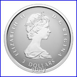 ­ 2024 Canada Flag 60th Ann. Fractional 1.90 oz Silver Coin Set Mintage of 3500