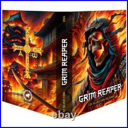 2024 Canada Maple Grim Reaper Samurai 1 oz Silver Ennobled Coin