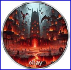 2024 Canada Maple Leaf Angels and Devils 1 oz Silver Ennobled Coin