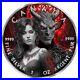 2024 Canada Maple Leaf Angels and Devils 1 oz Silver Ennobled Coin Mintage 400