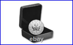 2024 Canada Maple Leaf UHR Pulsating Forest 1 oz Silver Coin 8,000 Mintage