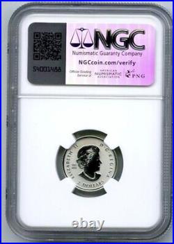 2024 Queen Elizabeth $2 1/10 Oz Canada Silver Ngc Pf70 Maple Leaf First Releases