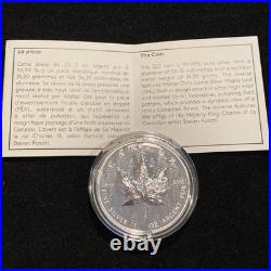 2024 Ultra-High Relief Leaf 1 Oz Silver Maple Coin Reverse Proof 8000 Minted