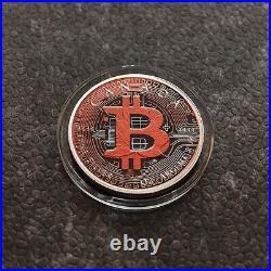 2025 1OZ Silver Canada Maple Leaf Bitcoin Crypto Etui Certificate NEW ONLY 250pc