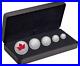 ­ 2025 Canada Flag 60th Ann. Fractional 1.90 oz Silver Coin Set Mintage of 3500