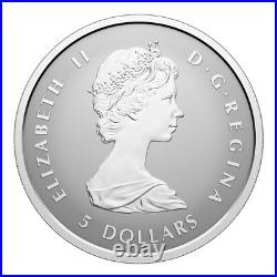 ­ 2025 Canada Flag 60th Ann. Fractional 1.90 oz Silver Coin Set Mintage of 3500