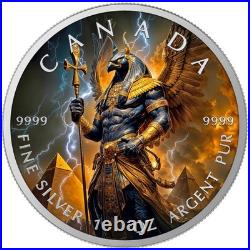 2025 Canada Maple Leaf 1 oz silver coin-Horus