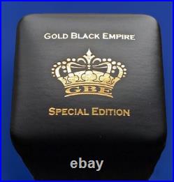 2025 Canada Maple Leaf Black Empire/Gold Gilded 1oz Silver