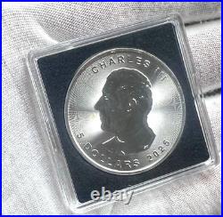 2025 Canada Maple Leaf Cheerleader Edition 1 oz Silver Colorized BU Coin