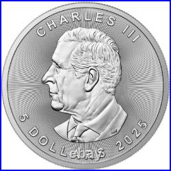 2025 Canada Maple Leaf Tattoo Girls Monday 1 oz Silver Colorized Coin
