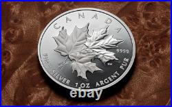 2025 Canada Triple Maple Leaf 1 oz Silver Gem Proof with NGC PF70 UC FDOI