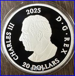 2025 Canada Triple Maple Leaf 1 oz Silver Proof With Box and COA