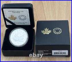 2025 Canada Triple Maple Leaf 1 oz Silver Proof With Box and COA