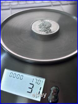 2025 Charles 111 Canada 1 OZ Fine Silver 9999 Maple Silver Coin