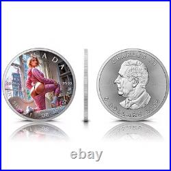 2025 Maple Leaf 1 oz silver coin- Pijama's Party