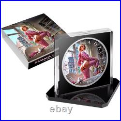 2025 Maple Leaf 1 oz silver coin- Pijama's Party