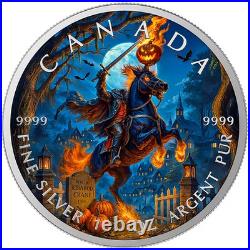 2025 Maple Leaf 1 oz silver coin-Sleepy Hollow