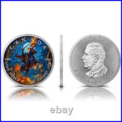 2025 Maple Leaf 1 oz silver coin-Sleepy Hollow