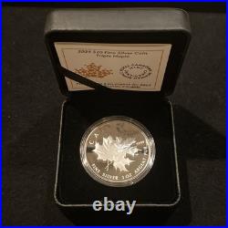 2025 Triple Maple Leaf Silver Coin 1 oz Canada With Box & COA