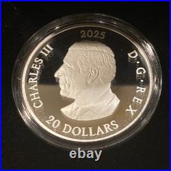 2025 Triple Maple Leaf Silver Coin 1 oz Canada With Box & COA