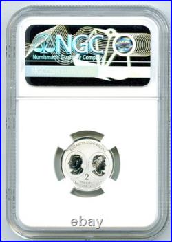 2026 $2 1/10 Oz Silver Canada Qeii Centenary Maple Leaf Ngc Pf70 Rev Proof Fr